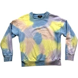 A.P.C. Multicolor Tie-Dye Julie Sweatshirt Size Medium